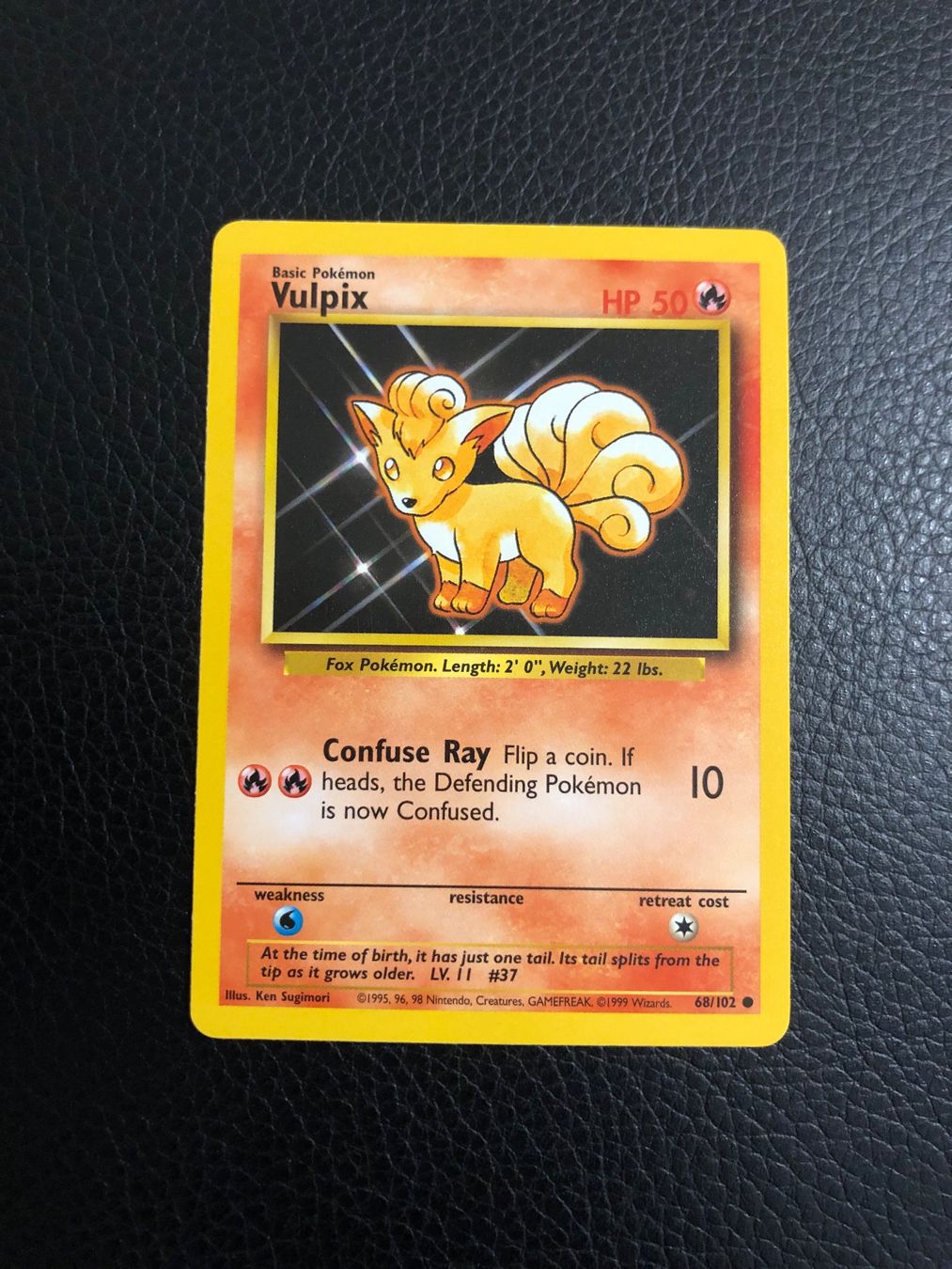 Pokémon Sammelbilder & Trading cards: Base Set Vulpix 68/102 Ab 1 – Gebraucht aus Paradiso von Pkmn10