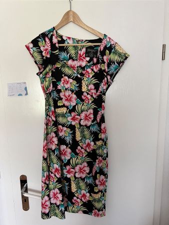 Hawaiian Kleid Floral (Collectif) Rockabilly Grösse 38