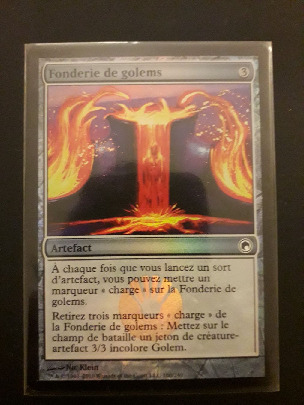 Magic The Gathering Carte collezionabili: MTG - Foil "Fonderie de golems" – Usato da Lausanne venduto da and_n6mz