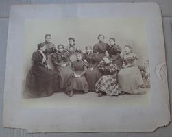 Dresden 1897 Sublime Foto-Rarität Töchterpensionat S. Röder