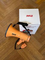 Pyle 50W Megafon Orange  Neu & ungebraucht  OVP