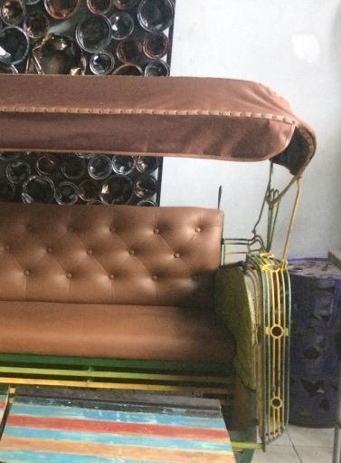 Divani: Sofa Lounge Couch Loungesofa Rikscha Design Möbel Sitzmöbel – Nuovo e nell'imballaggio originale da Daisendorf venduto da Wohn-Kult 2