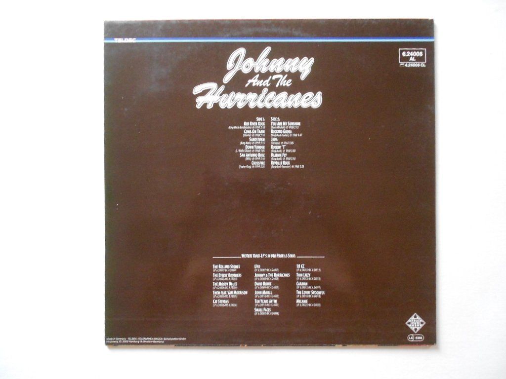 Schallplatten: JOHNNY AND THE HURRICANES – Gebraucht aus Bex von Giorgiob 1