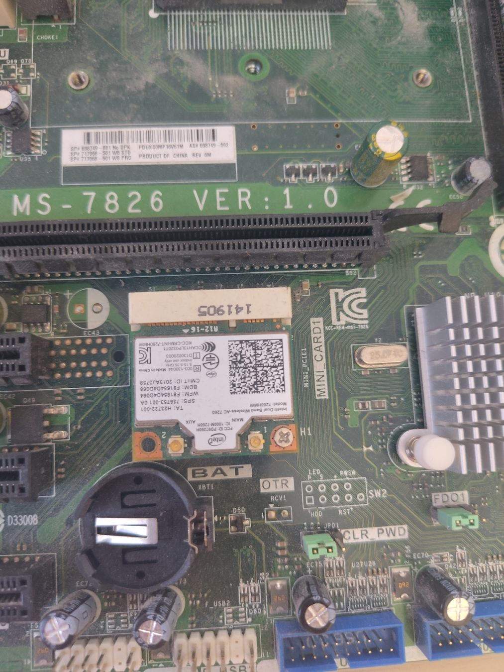 Intel Mainboards: MS 7826 + I7 4750 + 4gb RAM – Defekt aus Rüeggisberg von NoahEliaHiltbrunner 3