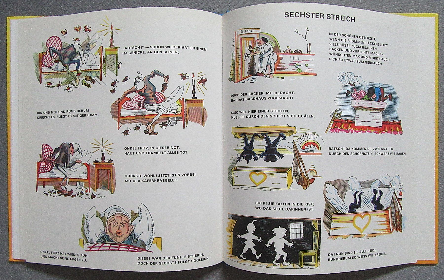 Bücher: Max und Moritz & Der Struwwelpeter in einem Bilderbuch – Gebraucht aus Auenstein von Padabimbim 7