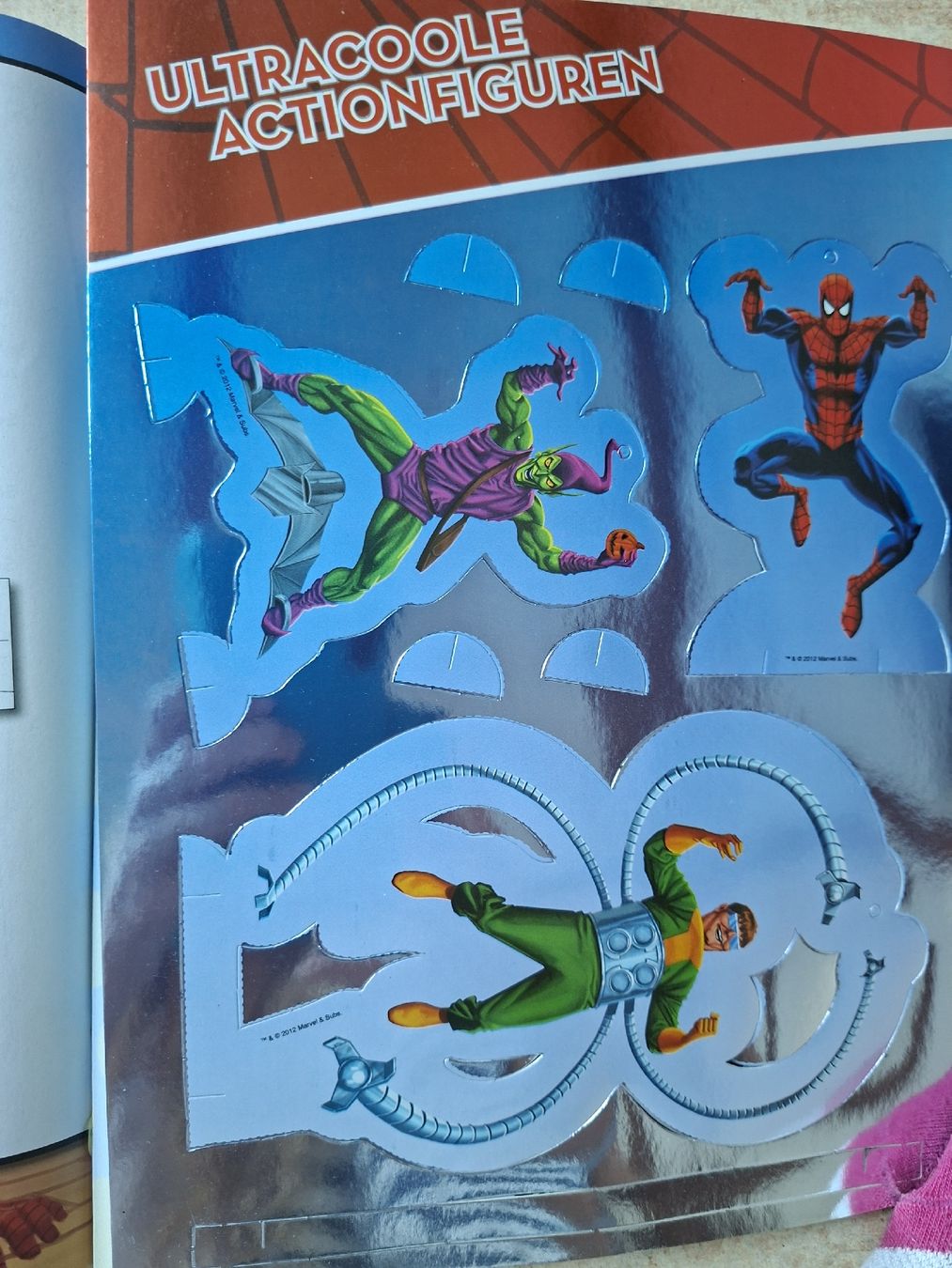 Comics: Spider-Man Sticker und Actionspass  – Gebraucht aus Klingnau von vollmond36 7