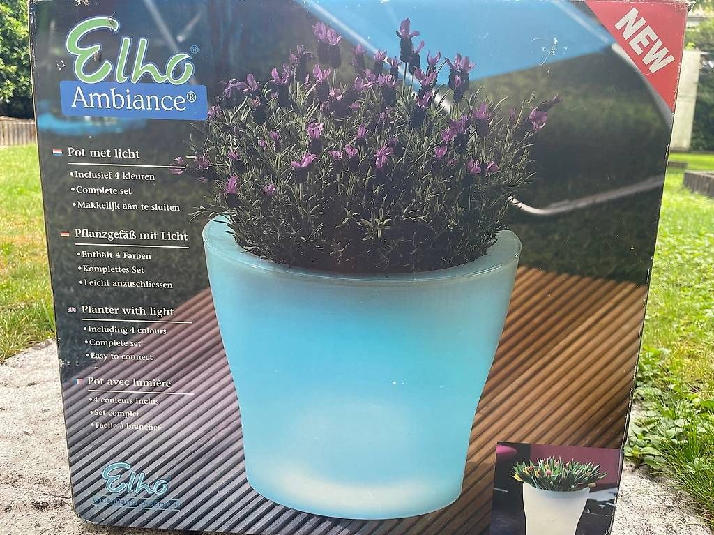 Coop Vasi per fiori: Pflanzgefäss mit Licht – Nuovo (secondo la descrizione) da Aarau Rohr venduto da Konik26
