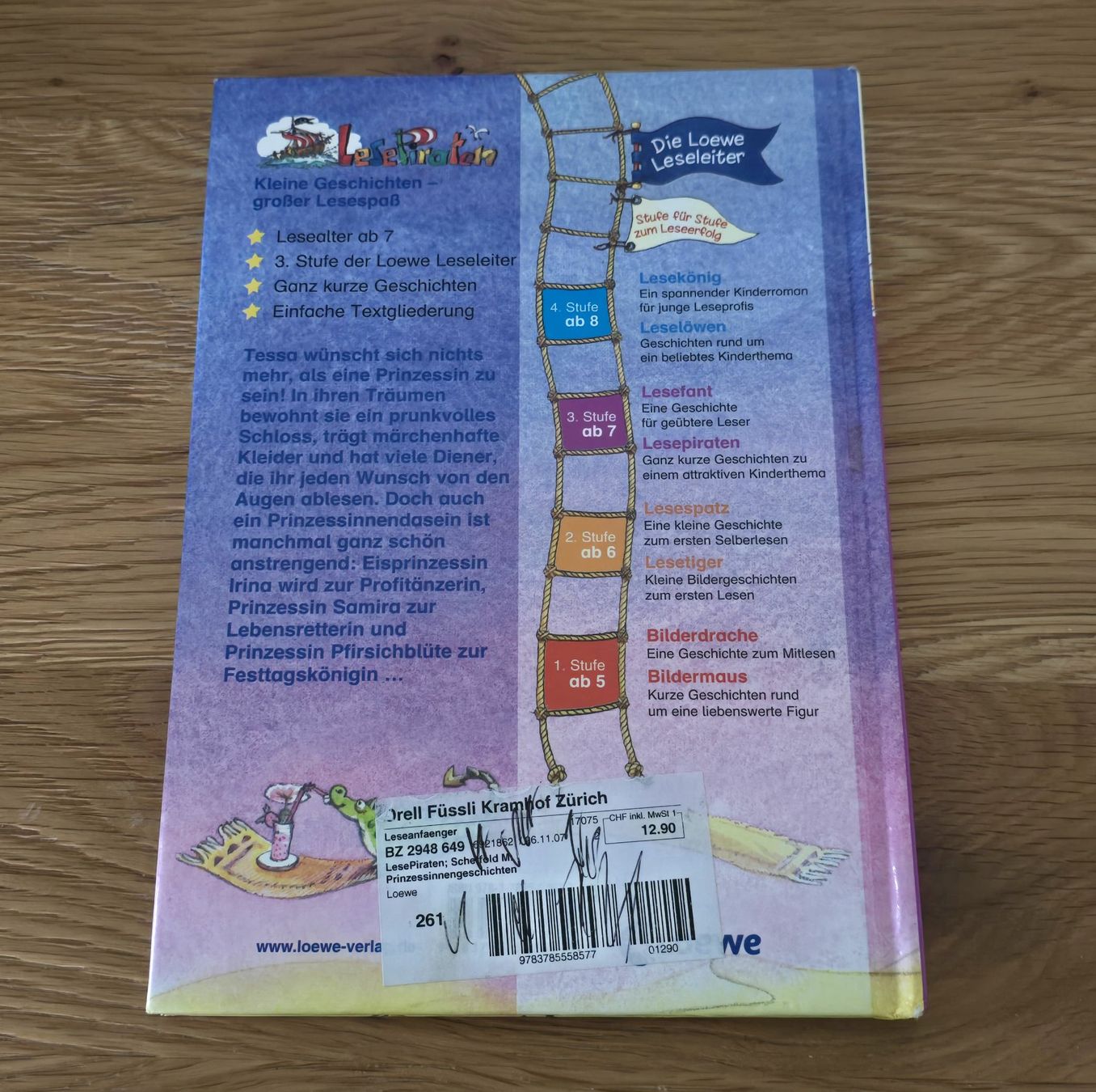 Libri: Lesepiraten: Prinzessinnengeschichten – Usato da Kloten venduto da xenia-ainex 1