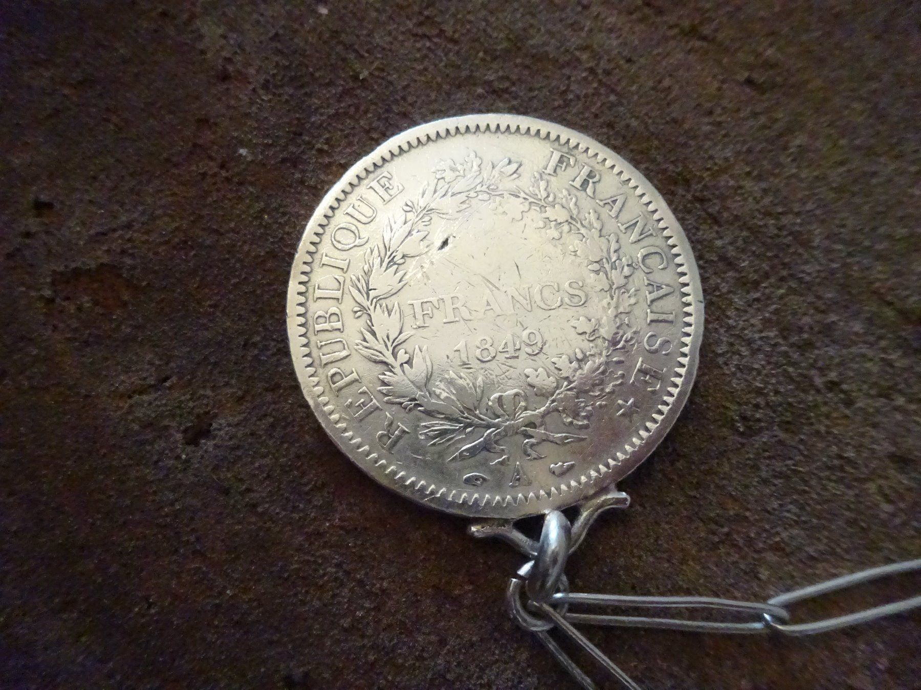 Catenine: Münzkette Frankreich / 800 Silber – Usato da Esslingen venduto da FetteSchnecke 5
