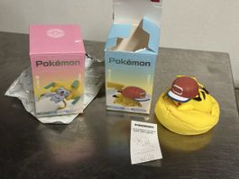 Süsse Pokémon Figuren Pikachu & Jirachi Schlafmützen