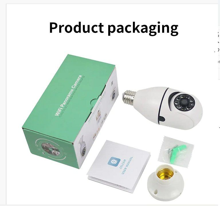 Videocamere: IP-Kamera Wireless Überblick HD Security – Nuovo e nell'imballaggio originale da Zuchwil venduto da Beppe_25.3 5