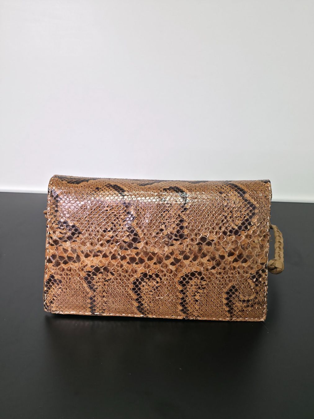 Borse da donna: Schlangenleder Clutch Handtasche Vintage Python – Usato da Dietlikon venduto da LIQUIDAUKTION 1