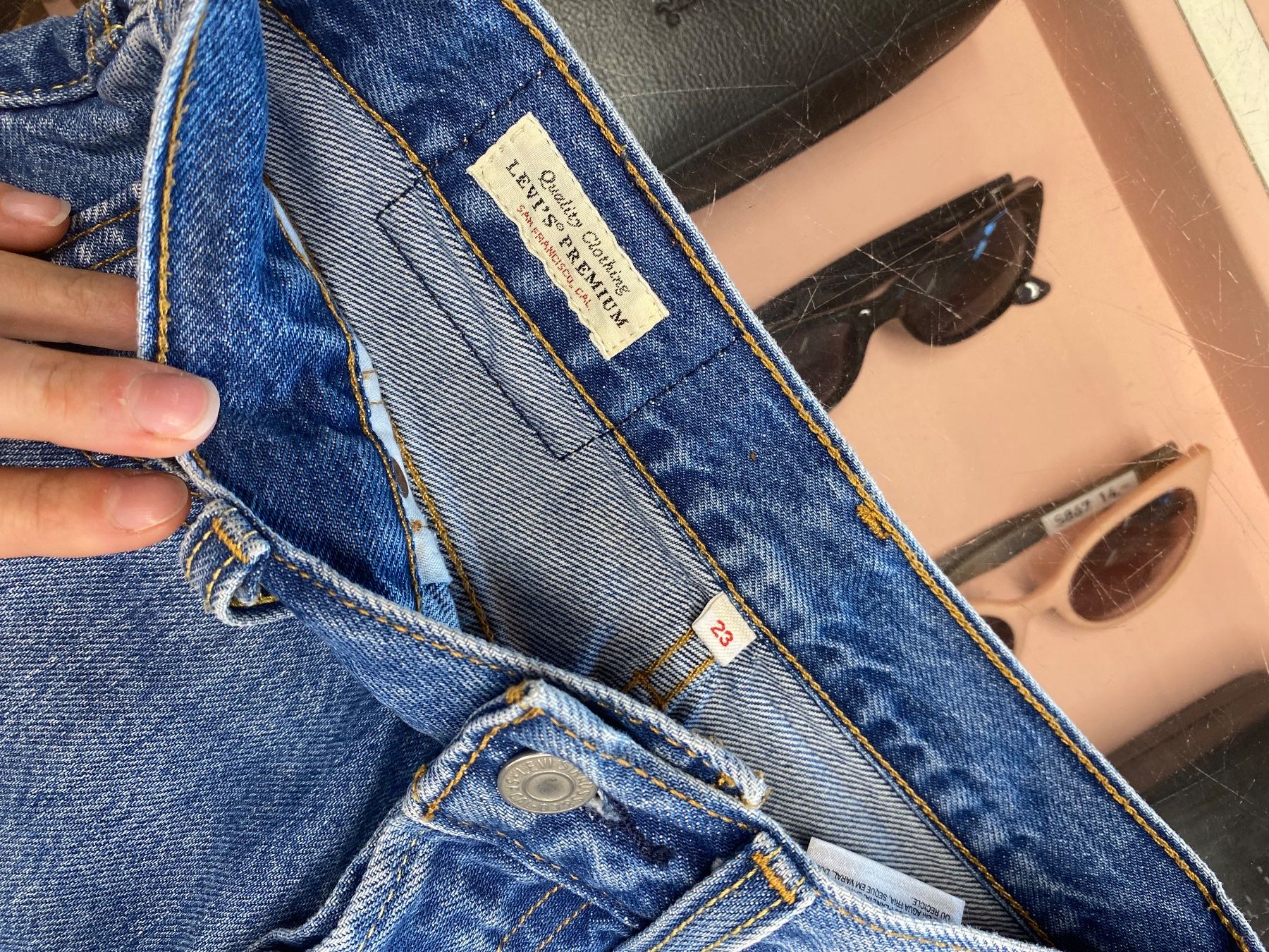 Levi's Gonne: Levis Jeansrock dekonstruiert Gr.XS – Usato da Steffisburg venduto da kla_65qs 5