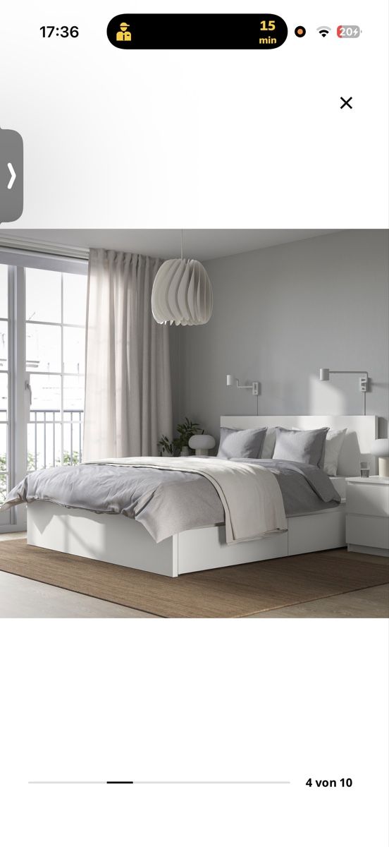 Letti: Bett Malm ikea – Usato da Hergiswil nw venduto da Soniasantos
