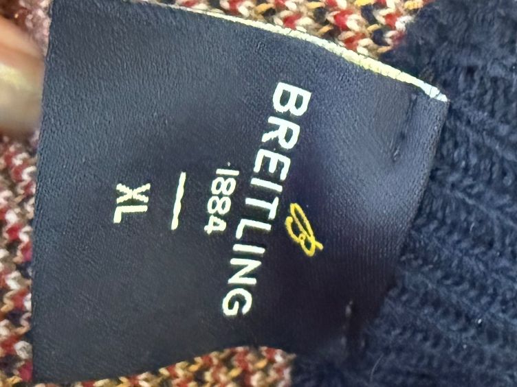 Maglioni & Felpe: Weihnachtspullover Dunkelblau Grösse XL Marke Breitling – Nuovo e nell'imballaggio originale da Bettlach venduto da val_95hq 1