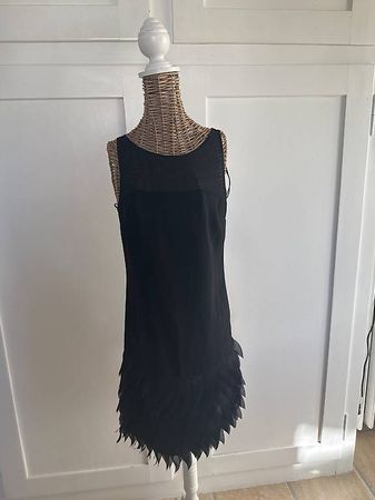 Schwarzes Cocktail kleid oasis Gr. 8/34