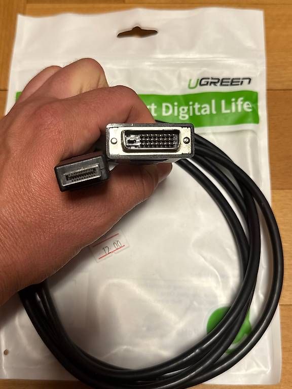 Cavi: NEU: DVI - DisplayPort Kabel 1m – Usato da Luzern venduto da FritzWa 1