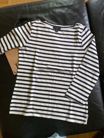 J. CREW TOP, GR. S/M, BAUMWOLLE, NEU, DER KLASSIKER!