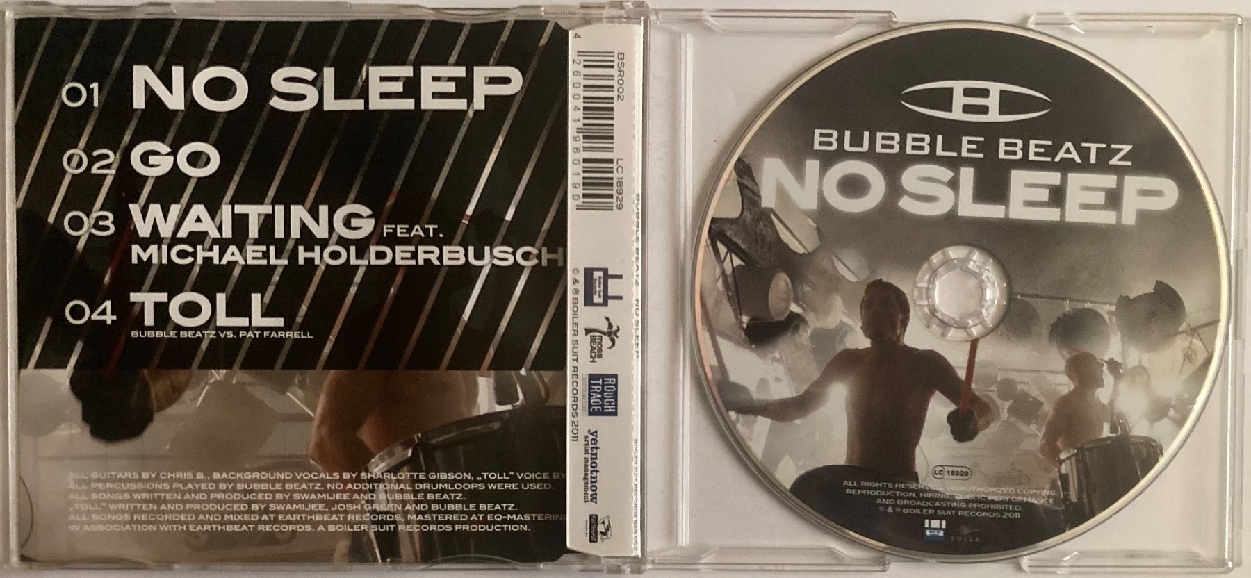 CDs: BUBBLE BEATZ - NO SLEEP – Gebraucht aus Poliez-Pittet von Newtown-Records 1