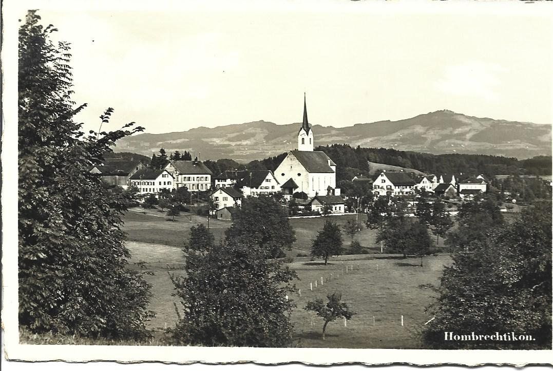 Ansichtskarten: AK  Hombrechtikon  ZH – Gebraucht aus Appenzell von mai25