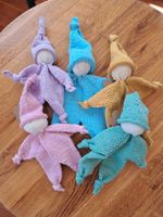Handgestrickte Schlafbaby-Puppen, verschiedene Farben!