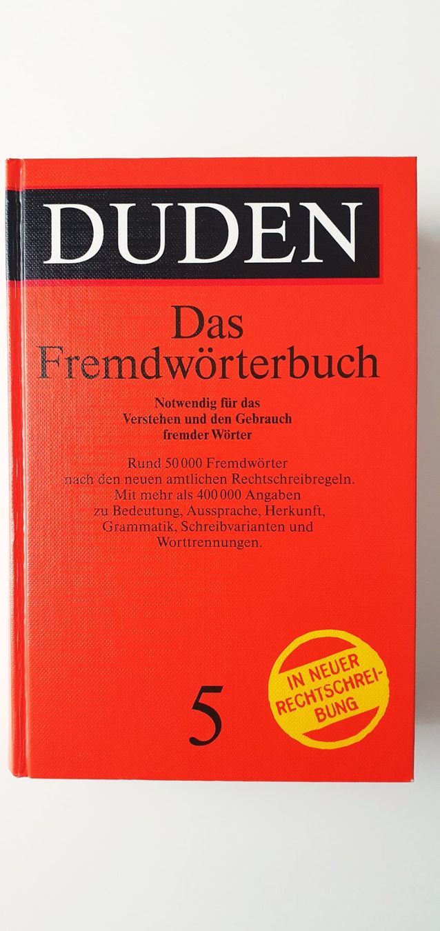 Libri: Duden: Das Fremdwörterbuch – Usato da Hettlingen venduto da Freak50