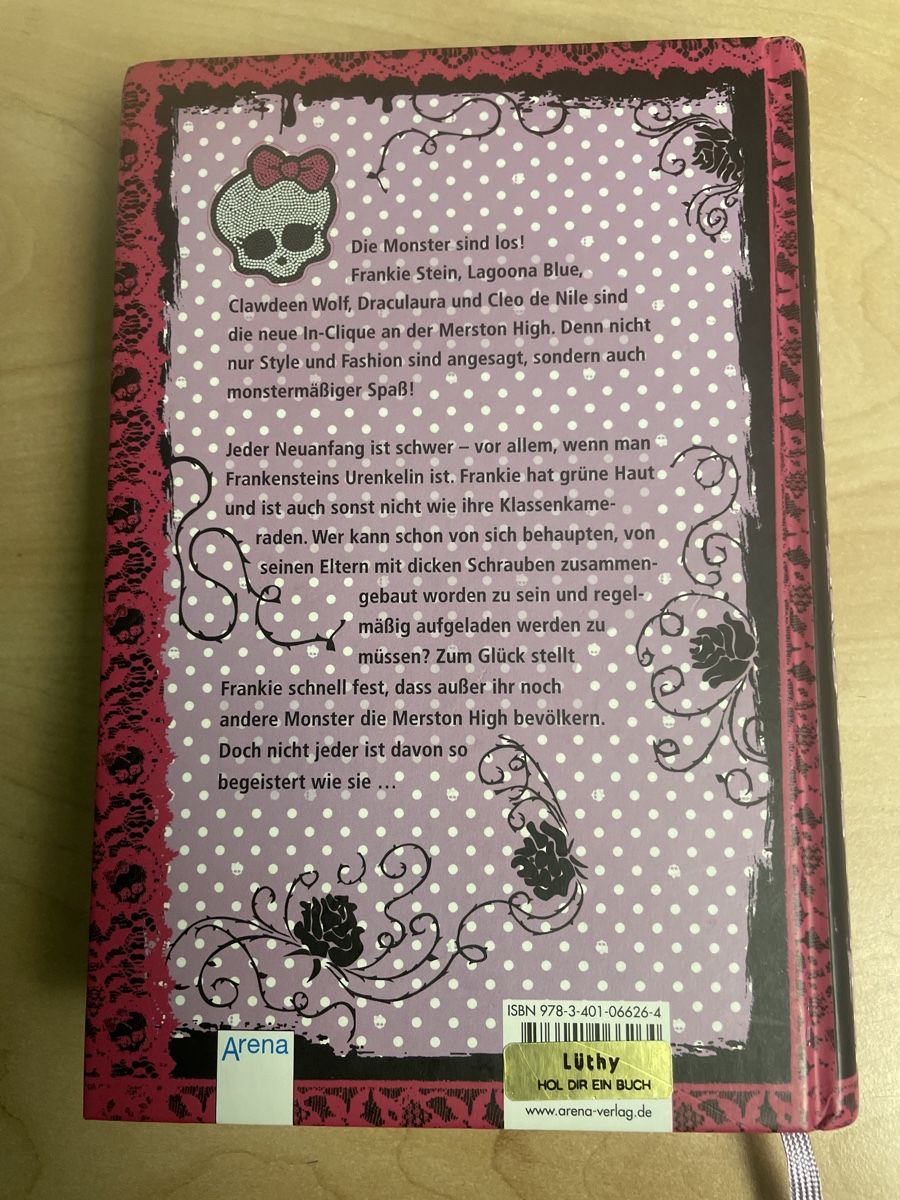 Libri: Neues Monster High Mädchen Lesebuch – Nuovo (secondo la descrizione) da Obergerlafingen venduto da cabo4 2
