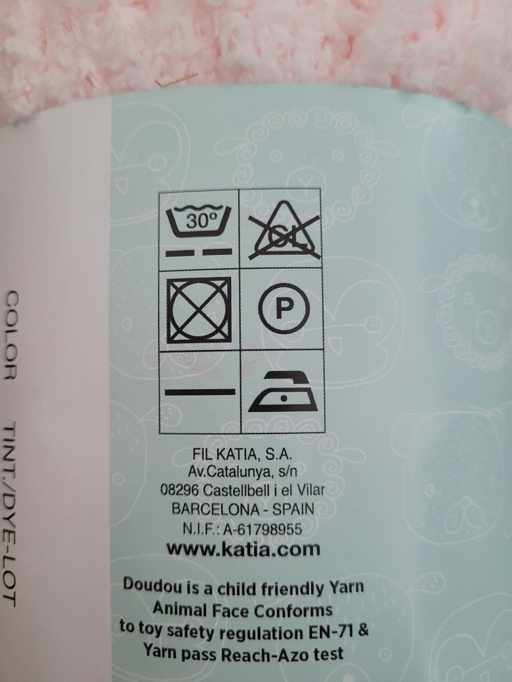 Laine: Katia "Doudou", rosa – Neuf avec emballage d'origine à Suhr par Joburgerli 3