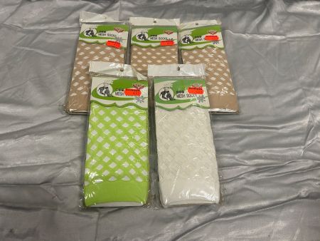 5 Paar Netzsocken one size Neu
