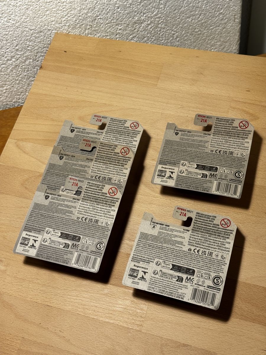 Hot Wheels Modellautos: HotWhells - Lamborghini 5stk. – Neu und originalverpackt aus Stüsslingen von leo_nzh6 4