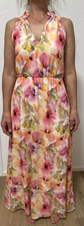 Maxikleid Anna Field mit Blumenprint, Gr. M