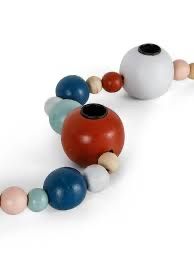 Ferm living Kerzenständer: Ferm Living, boules en bois – Gebraucht aus Payerne von chado1234 1