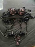 Damen BH Set mit Strumpfhalter