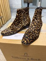 The Kooples Ankle Boots Leopard Print Size 39