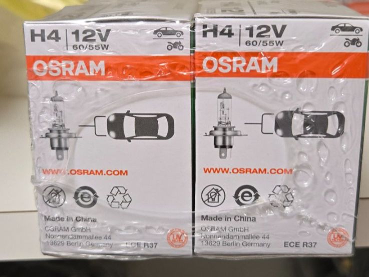 Osram Lampade: Osram 10 Stück H4 Lampen – Nuovo e nell'imballaggio originale da Ebmatingen venduto da 566196 2