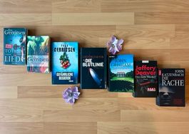 Tess Gerritsen, Cody Mcfadyen, John Grisham, Jeffery Deaver