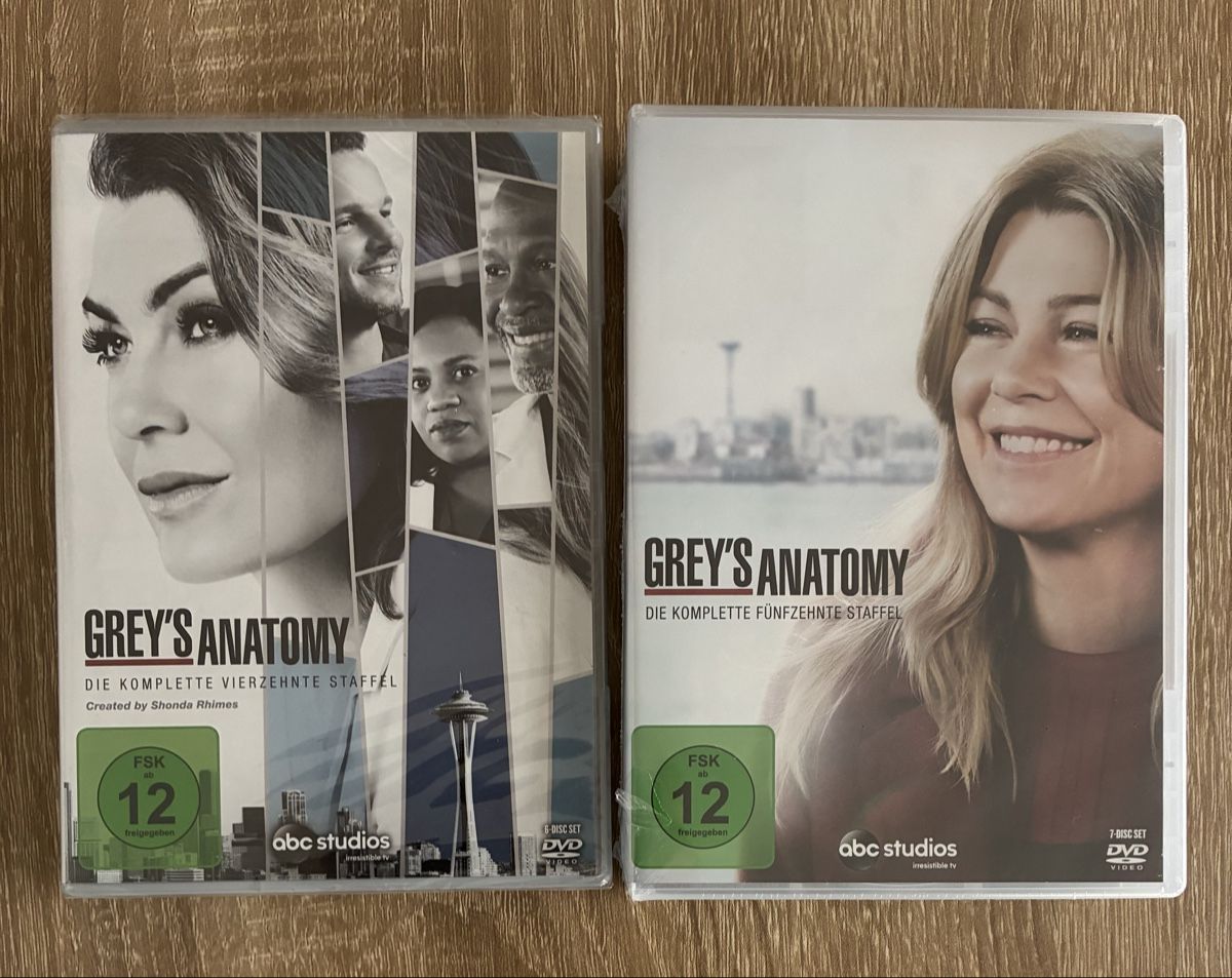 Alle DVDs: Grey‘s Anatomy – Neu (gemäss Beschreibung) aus Wädenswil von Dersiedler