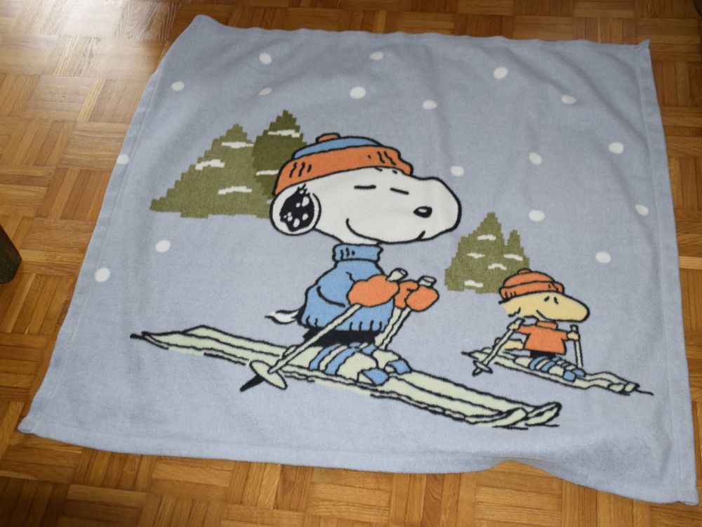 Snoopy Decke Ca. 103 x 93 cm Kaufen auf Ricardo