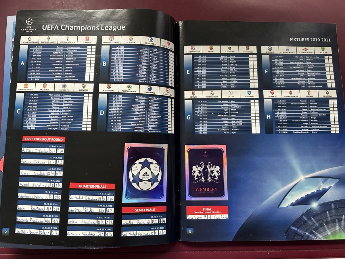 Panini Album: Panini CL Album 2010-2011 – Nuovo (secondo la descrizione) da Binningen venduto da Flagello 2