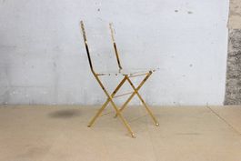 Französischer Klappstuhl im Hollywood Regency Style