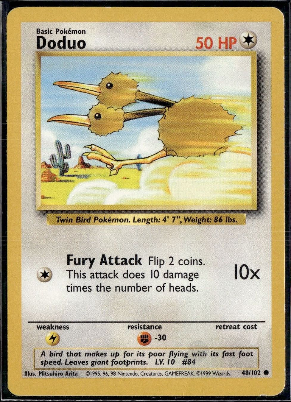 Pokémon Carte collezionabili: Doduo 048/102 Base Set – Usato da Zürich venduto da pokemon_cards