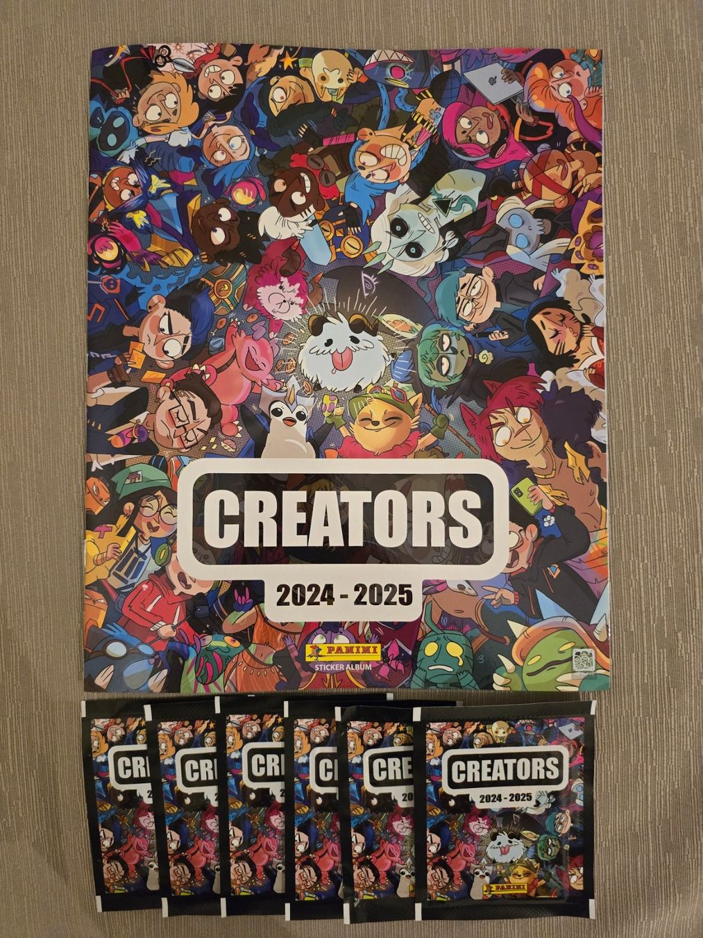 Carte collezionabili: Panini creators album + 6 sticker packs – Nuovo e nell'imballaggio originale da Rüschlikon venduto da lordgara