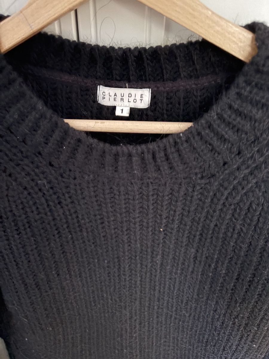 Claudie Pierlot Maglioni & Felpe: Pull noir Claudie Pierlot taille S – Usato da Genève venduto da cec_6qrf 2