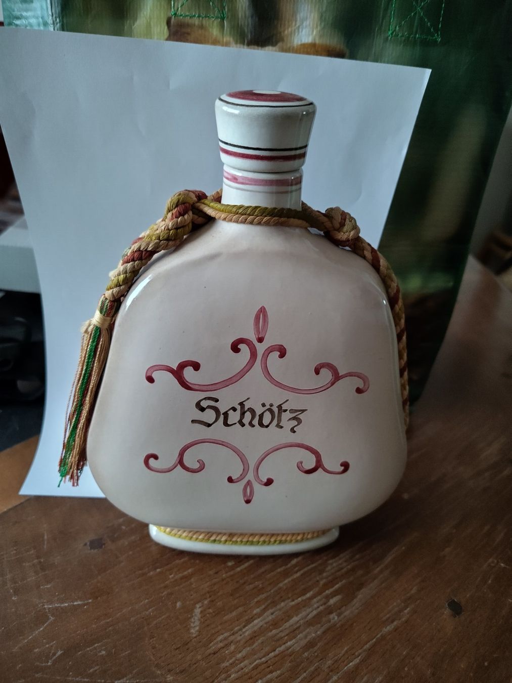 Altro: Schnapsflasche Schötz – Usato da Altbüron venduto da bestatter12 1