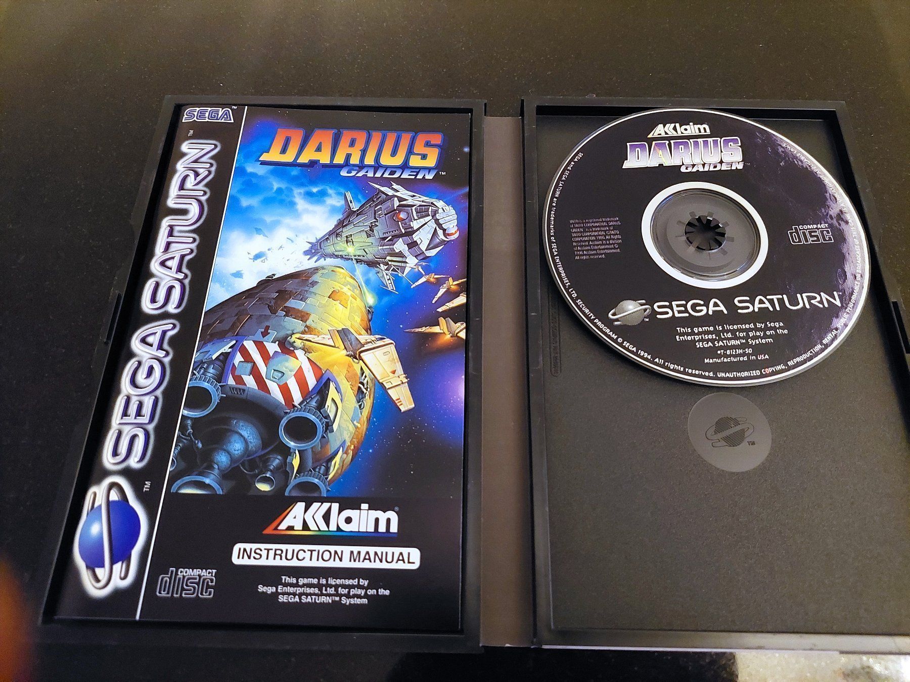 Sega Spiele: DARIUS GAIDEN (PAL) - SEGA SATURN – Gebraucht aus Spiegel b. Bern von Natix 2