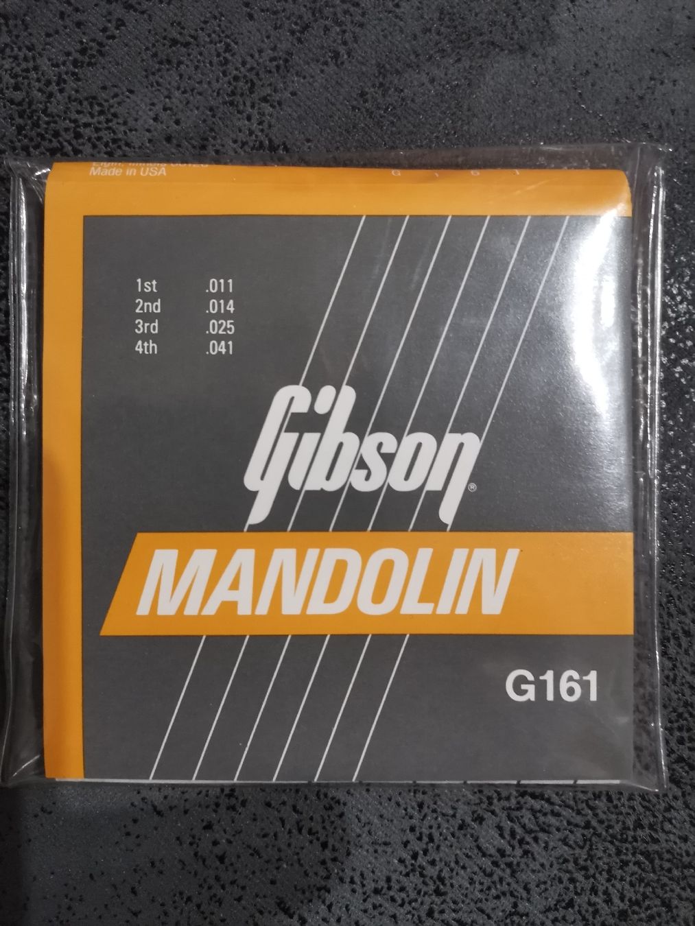 Strumenti musicali: Cordes Gibson pour mandoline – Nuovo e nell'imballaggio originale da Maules venduto da maco03