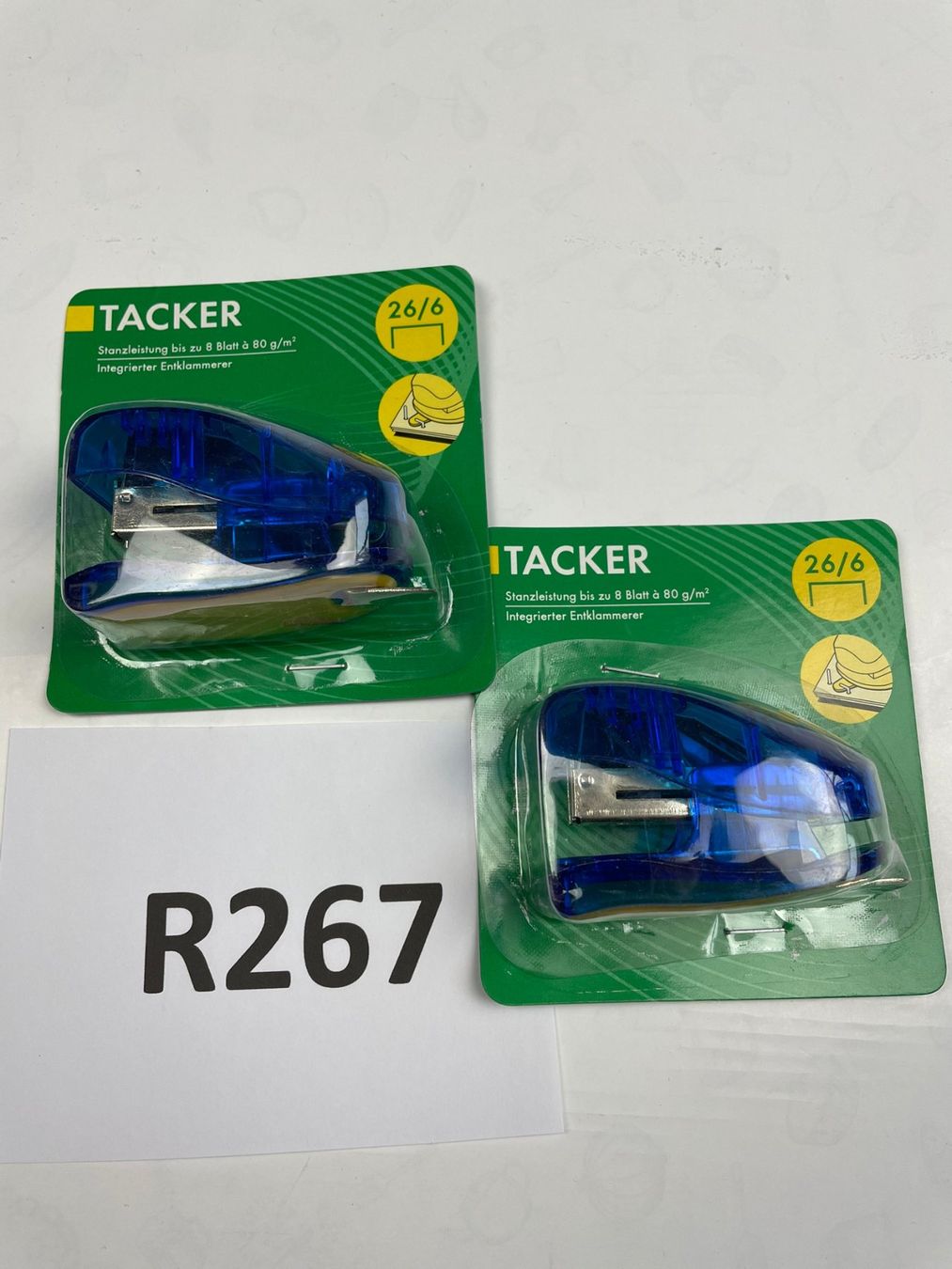 Macchine rilegatrici: 2 x Mini-Tacker Bostitch/Hefter – Nuovo e nell'imballaggio originale da Wängi venduto da LiqKojote