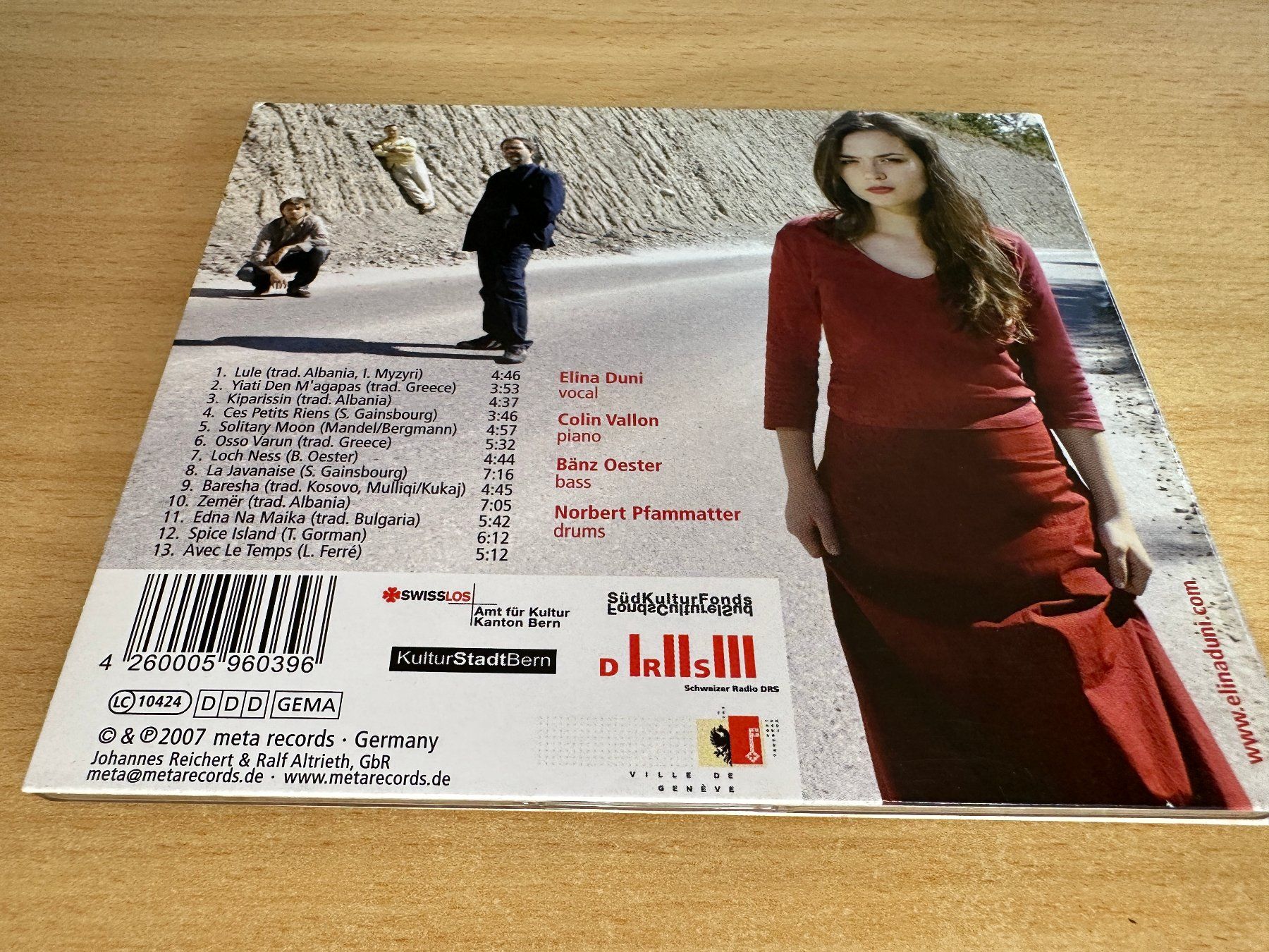 CDs: Elina Duni – Baresha – Gebraucht aus Rikon im Tösstal von Alpenmutz 1