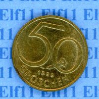 ATS___0.50 1989 -vz 50 Groschen