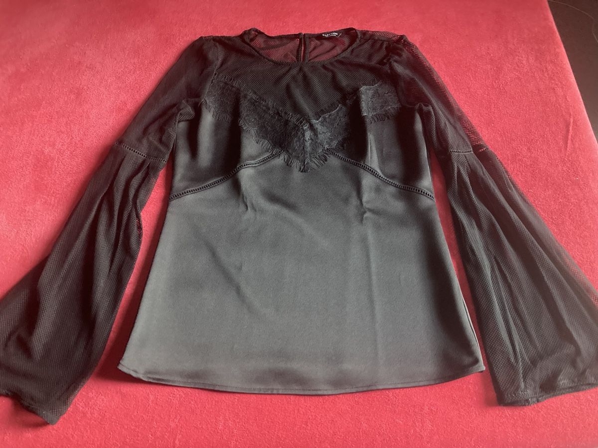 Guess Camicette: Camicia raso nero Marciano – Nuovo (secondo la descrizione) da Viganello venduto da Orisole 3